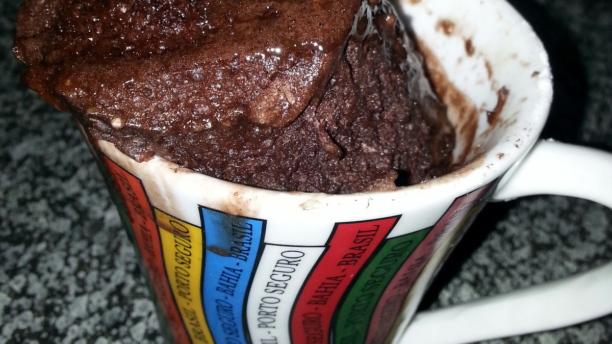 Bolo de caneca diet (sucralose) integral