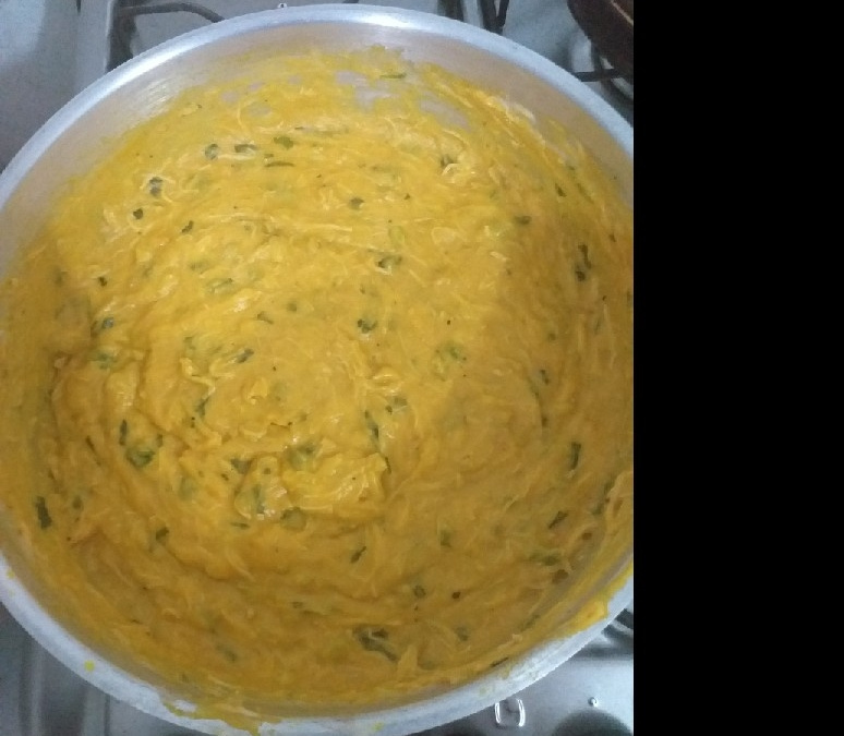 Vatapá de frango da Gabi