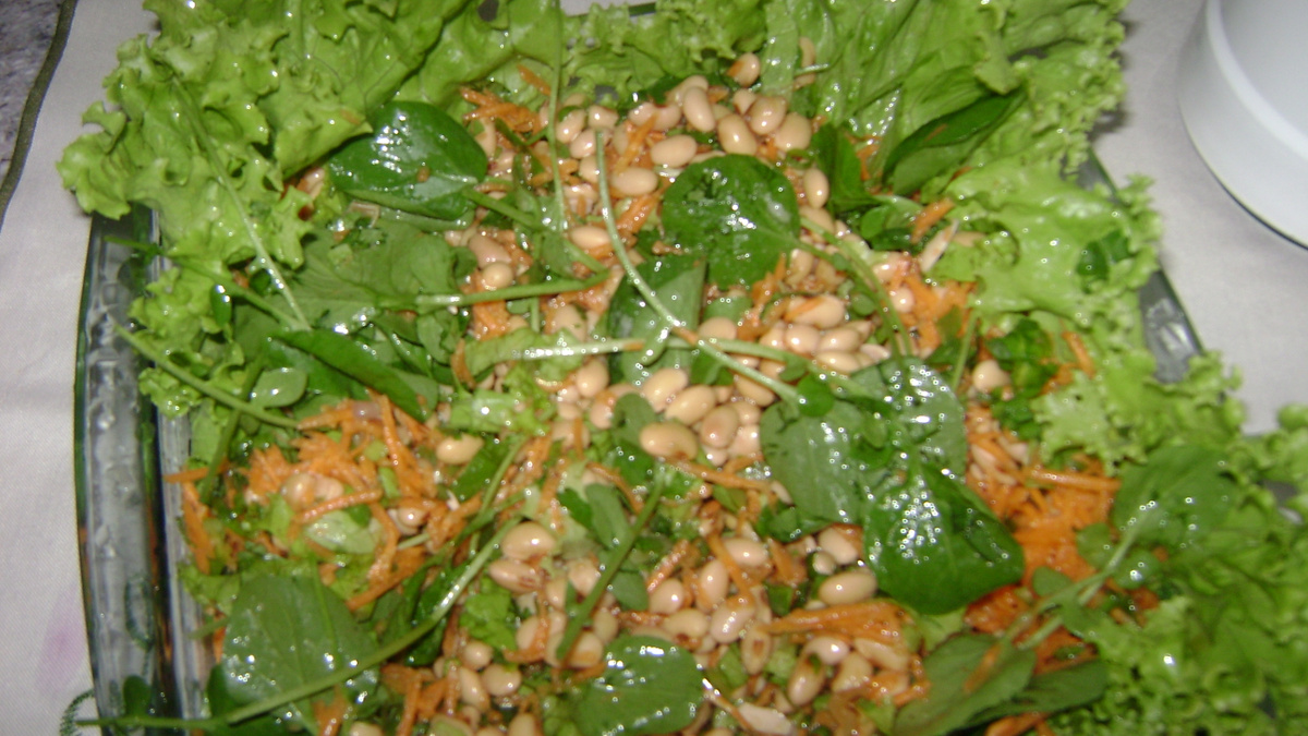 Salada de soja