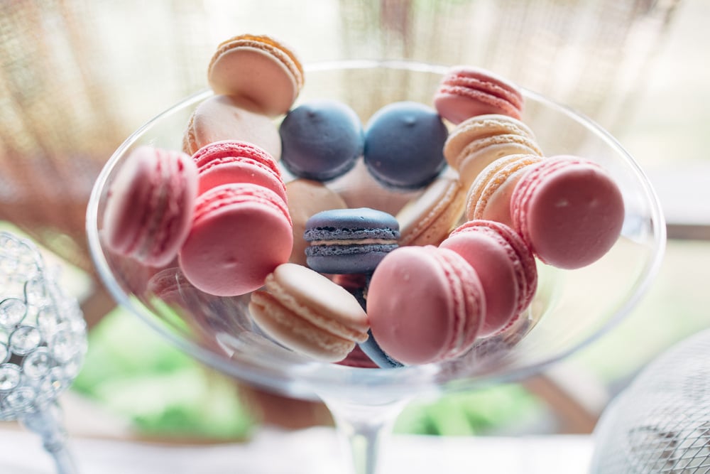 Macarons au chocolat