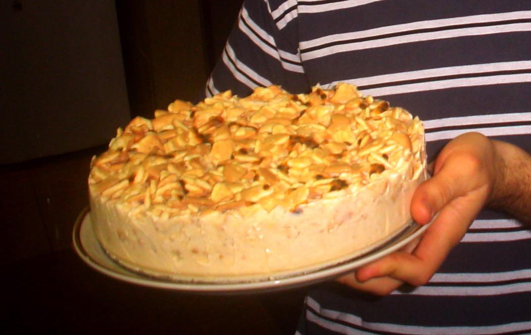 Torta de maracujá diet