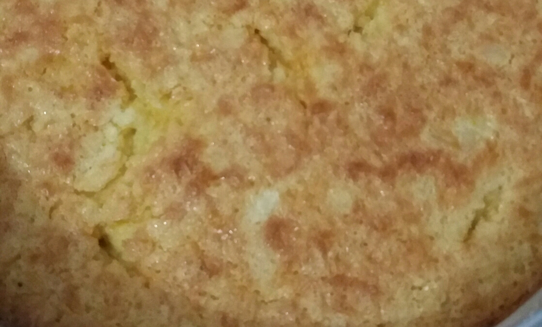 Bolo cremoso de milho