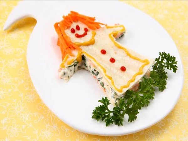 Lanche boneco