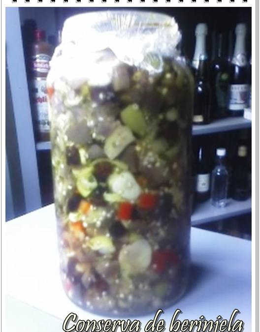 Berinjela em conserva