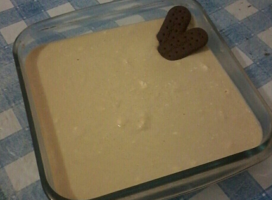 Mousse de doce de leite