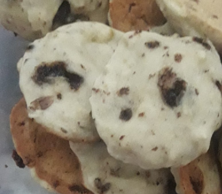 Cookies sem açúcar mascavo