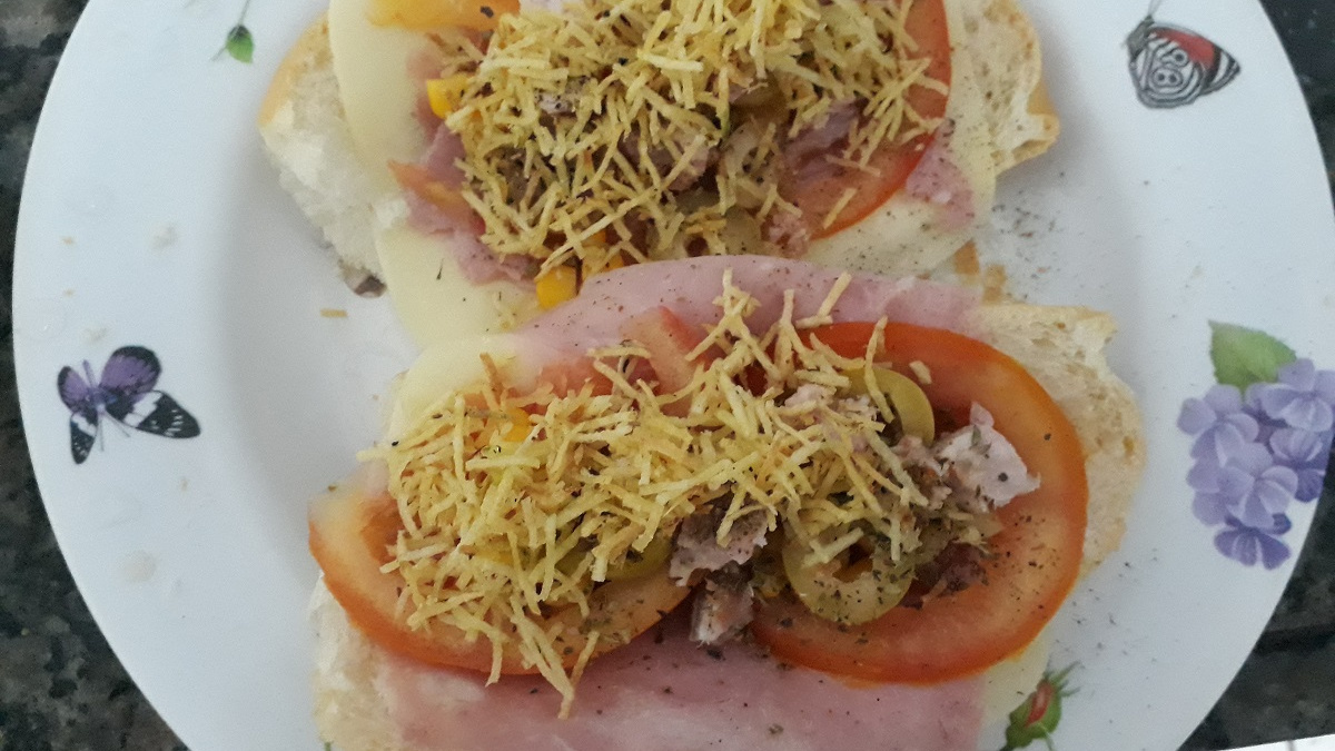 Pão pizza