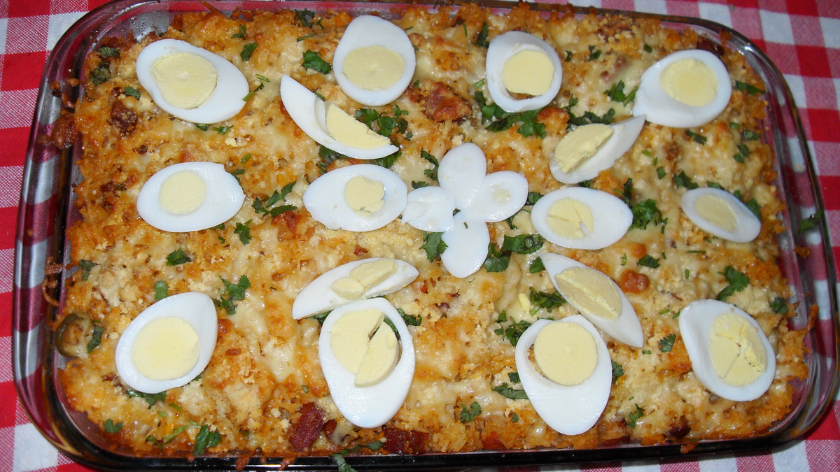 Arroz à carbonara