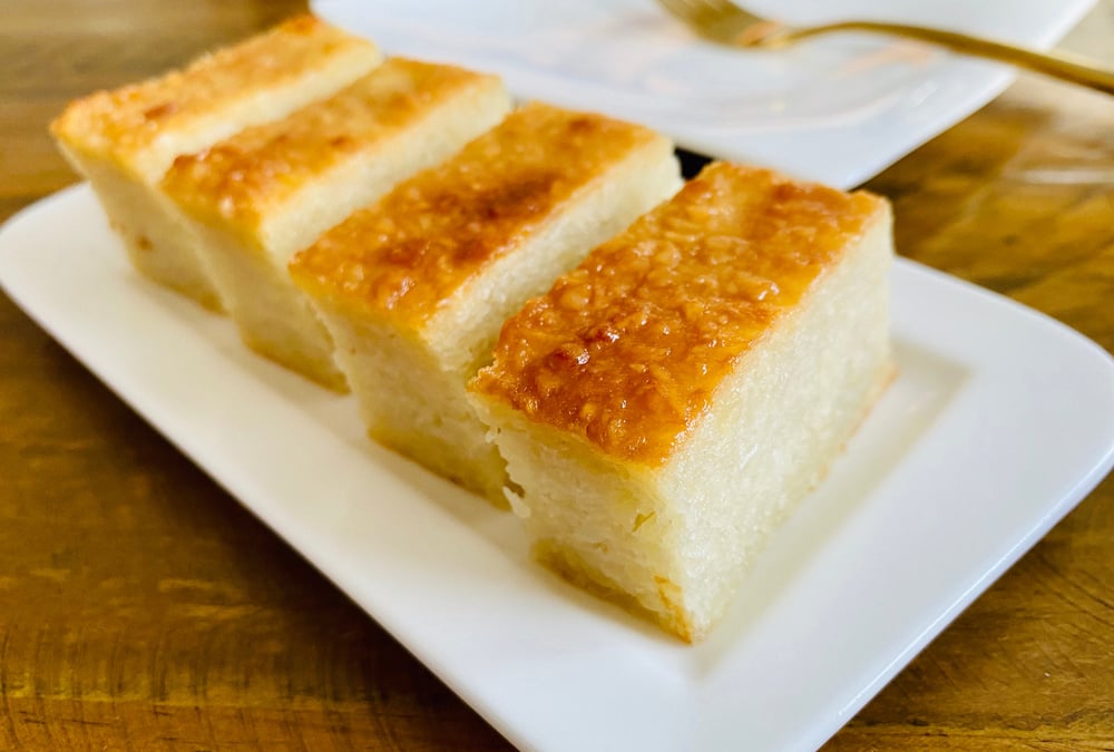 Bolo fofo de tapioca
