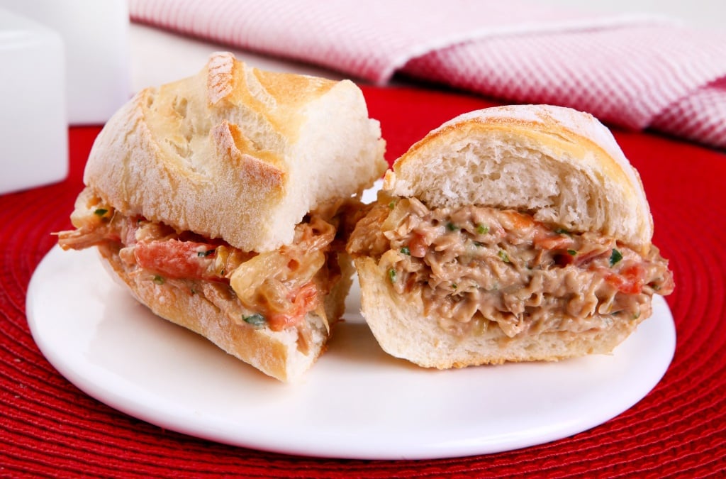 Sanduíche de pernil