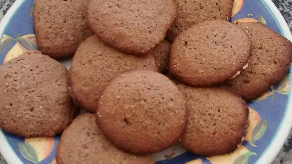 Cookie integral de aveia mel e chia