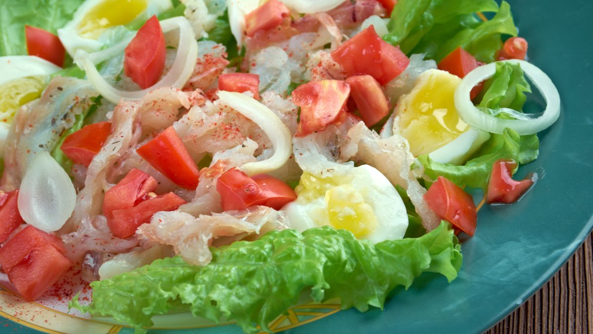 Salpicão de bacalhau
