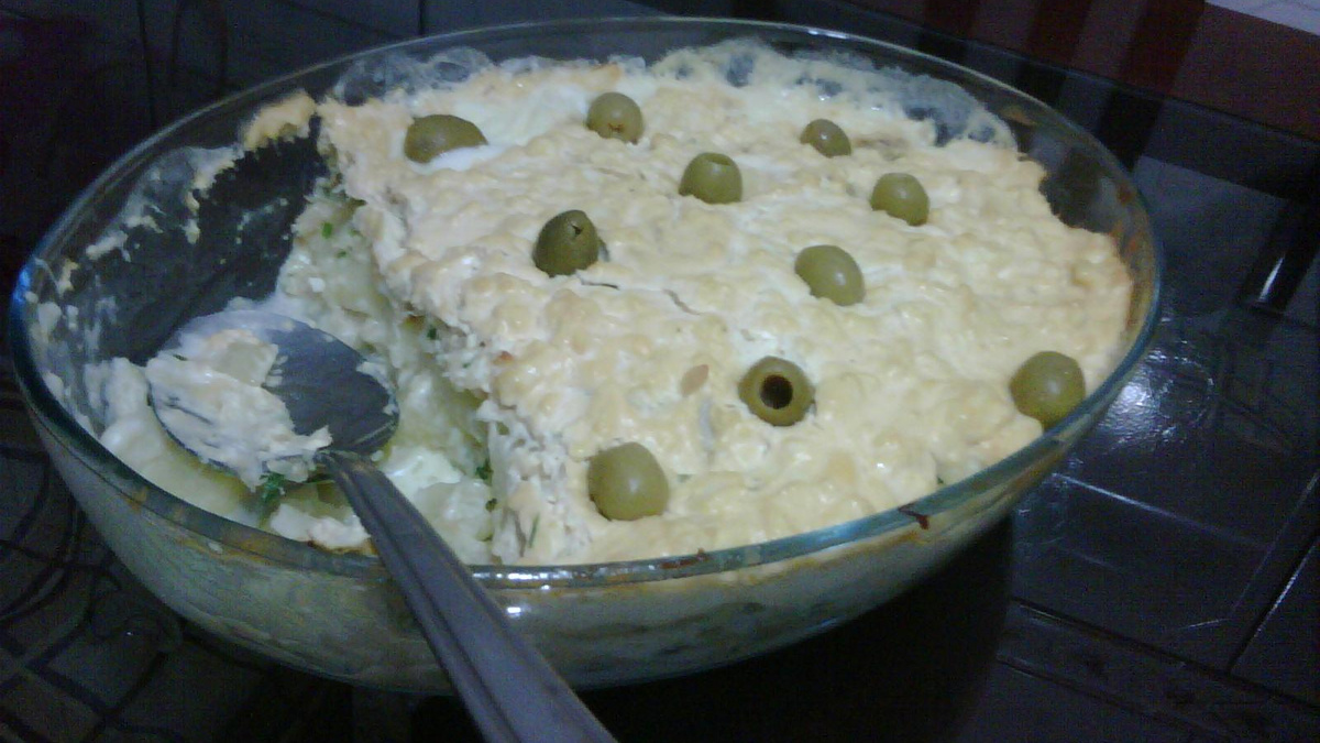 Bacalhau Gratinado da Michele