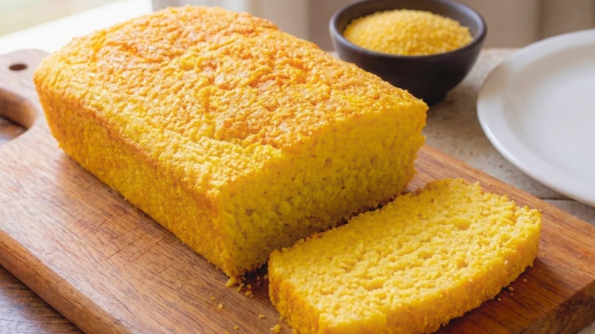 Pão de cuscuz fofinho, nutritivo e sem glúten feito no forno ou na airfryer