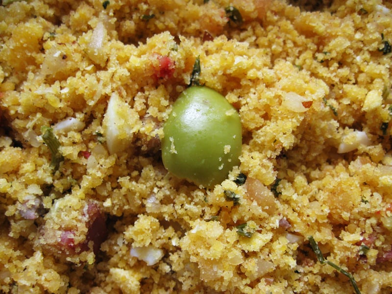 Farofa molhadinha