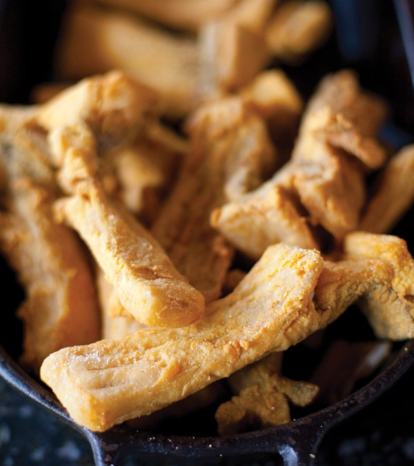 costelinhas de peixe pacu