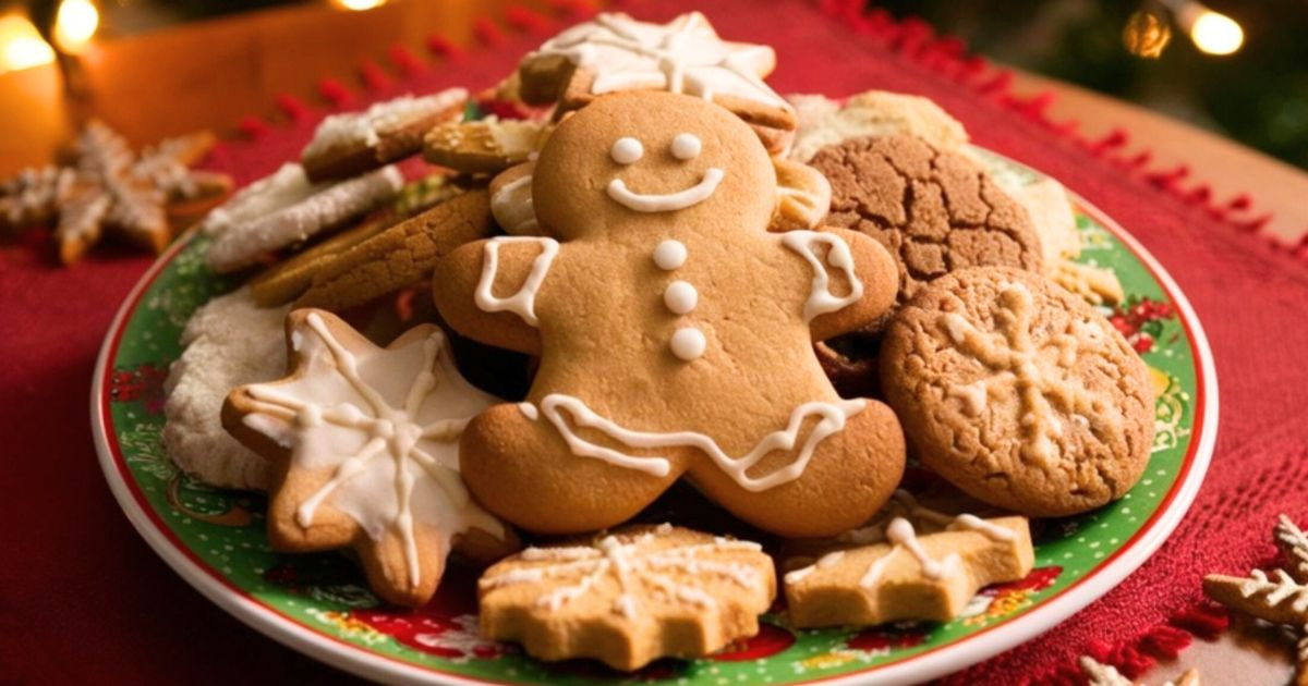 Biscoito de Natal na airfryer