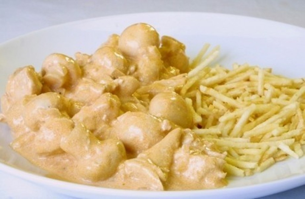 Estrogonofe de frango
