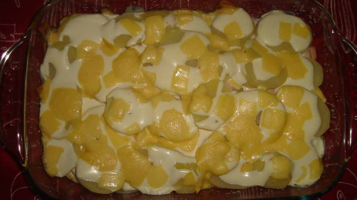 Torta de Batatas com Chester