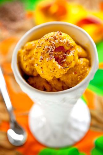 Sorbet de Manga com Quinoa Flocos Vermelha