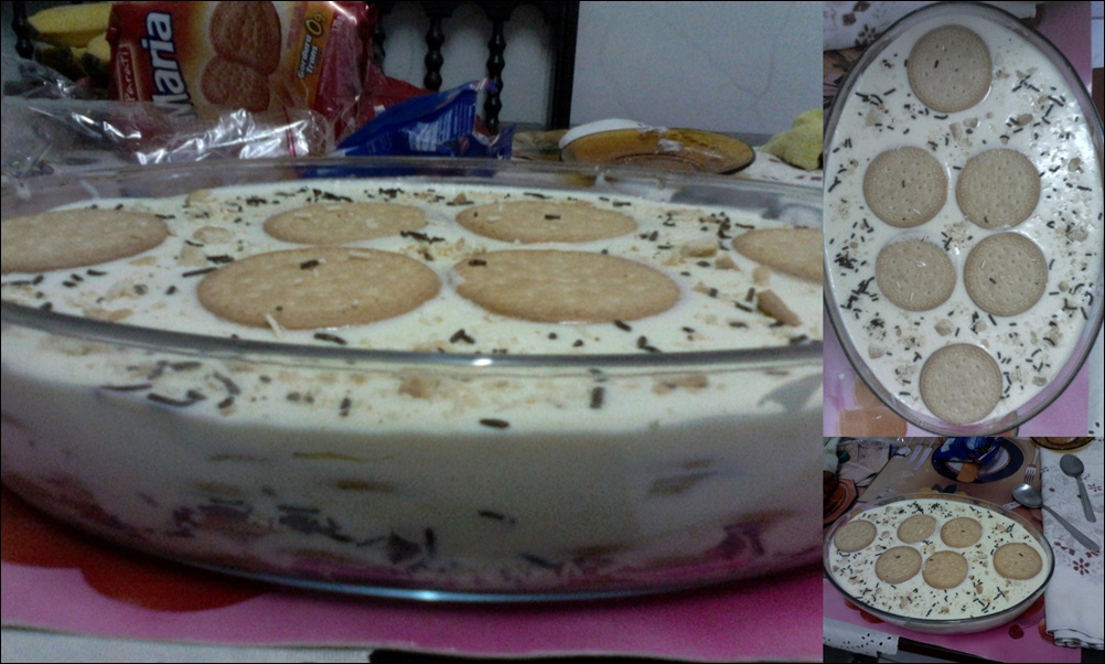 Torta de bolacha simples