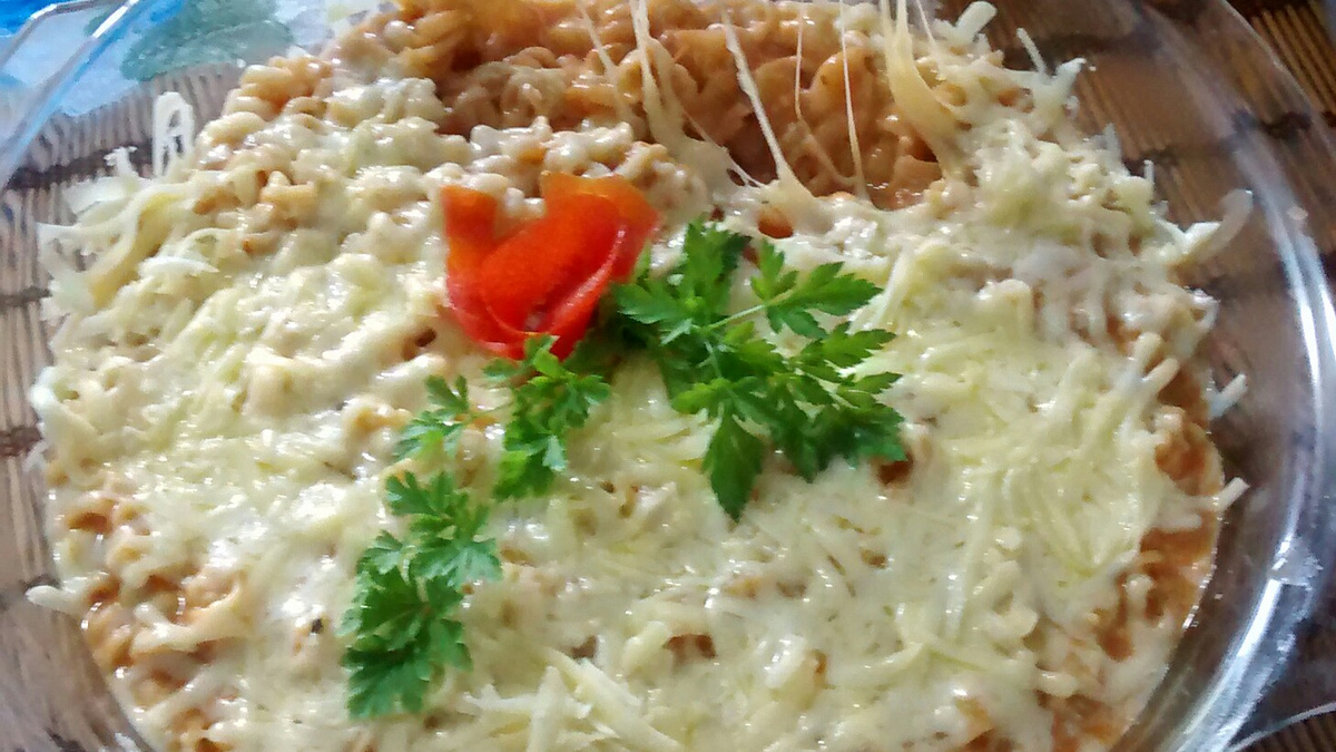 Macarronada na pressão