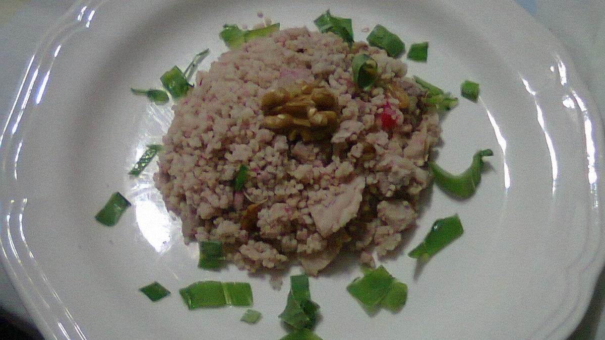 Cuscuz de resto de ceia