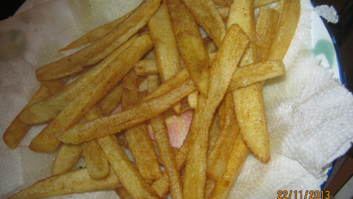 Receita de Batata frita crocante e sequinha igual do MC Donald´s, Receita