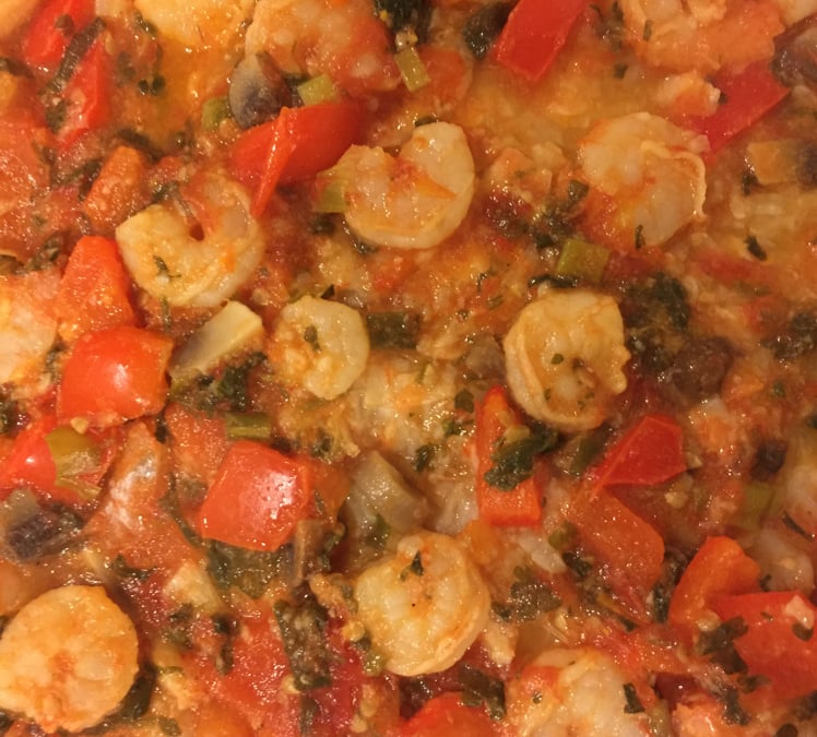 Risoto de Camarão/Shrimp Risoto