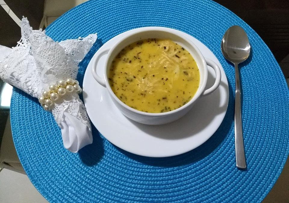 Creme de galinha