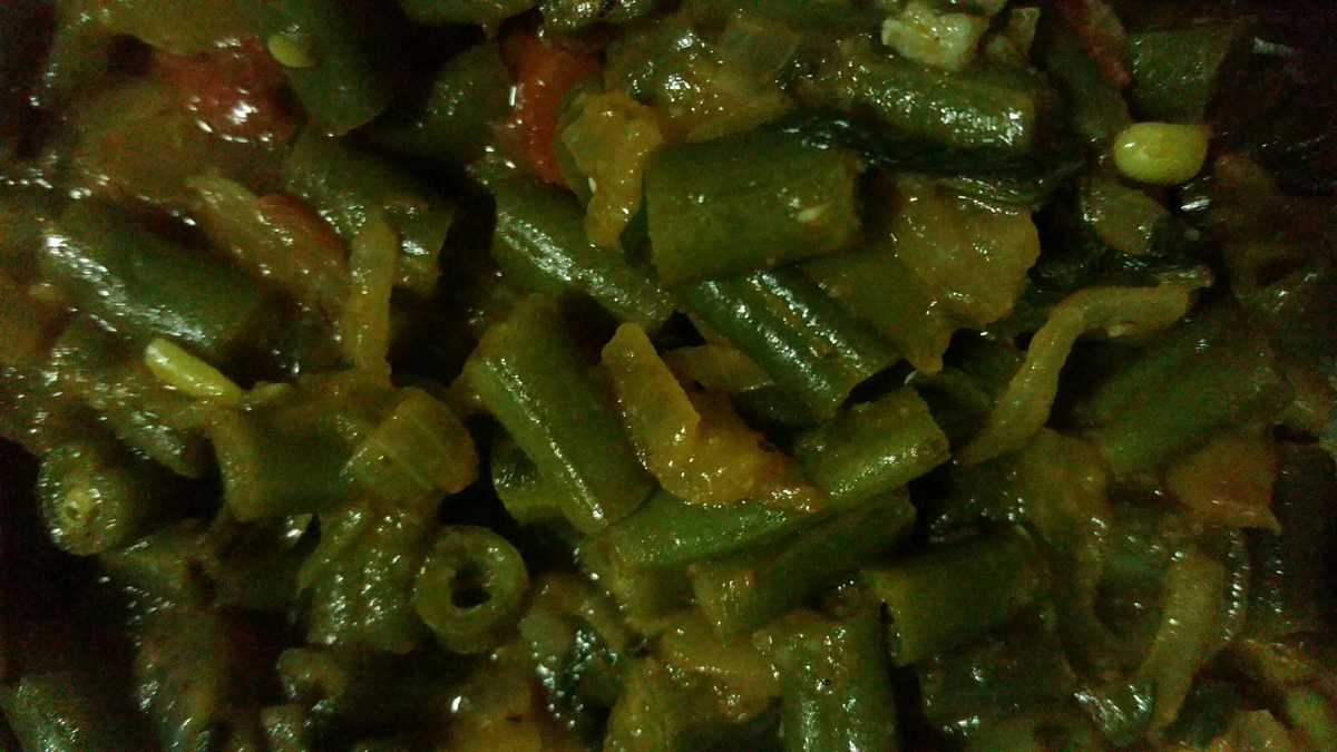 Vagem ao molho de tomate