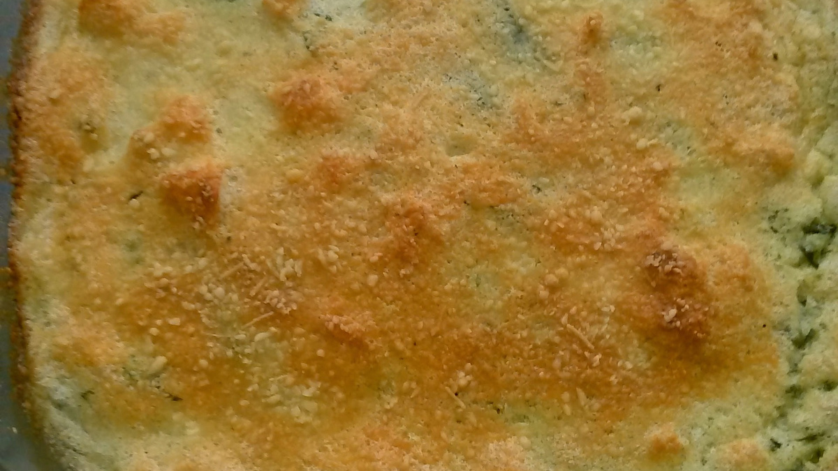 Souflé de espinafre