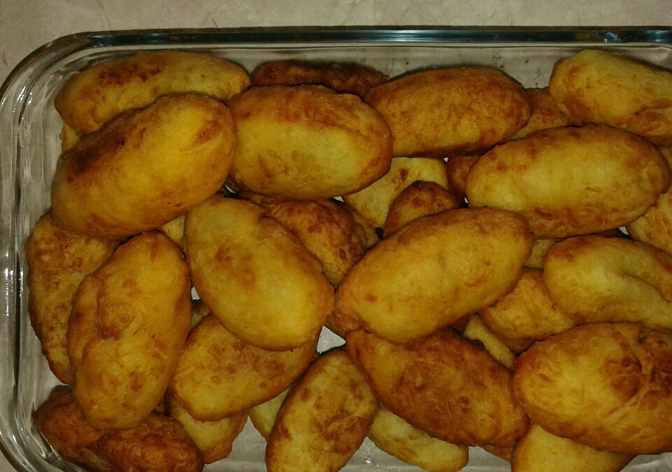 Bolo de batata de carne moída
