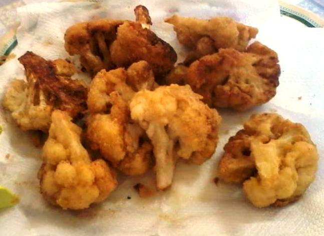 Couve-flor empanada
