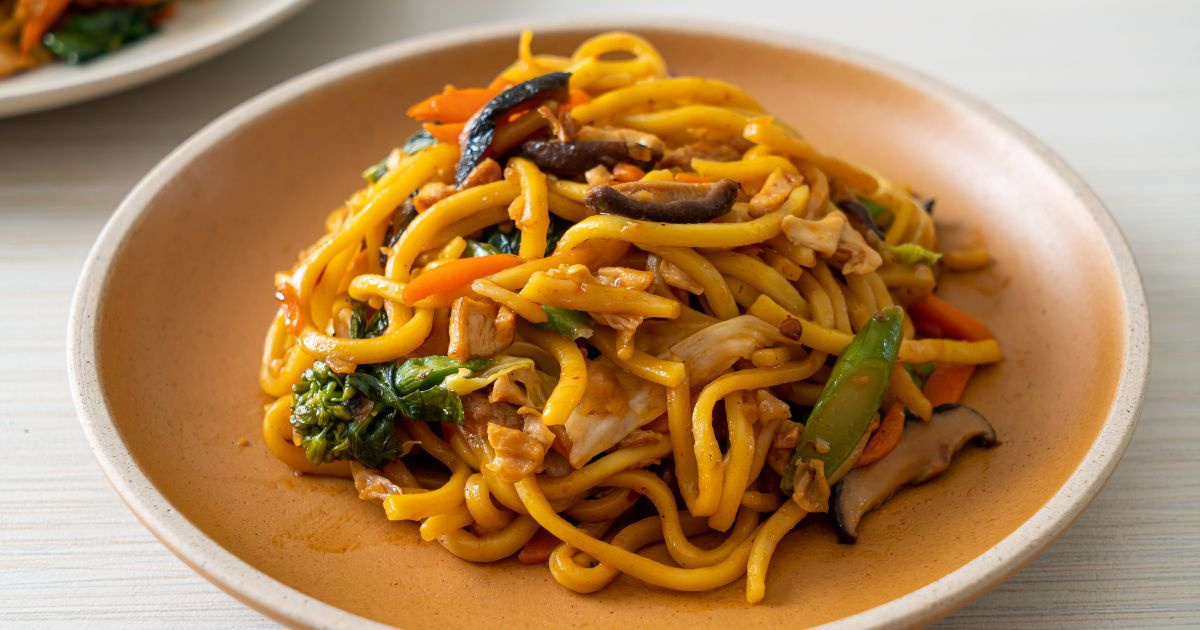Yakisoba vegetariano