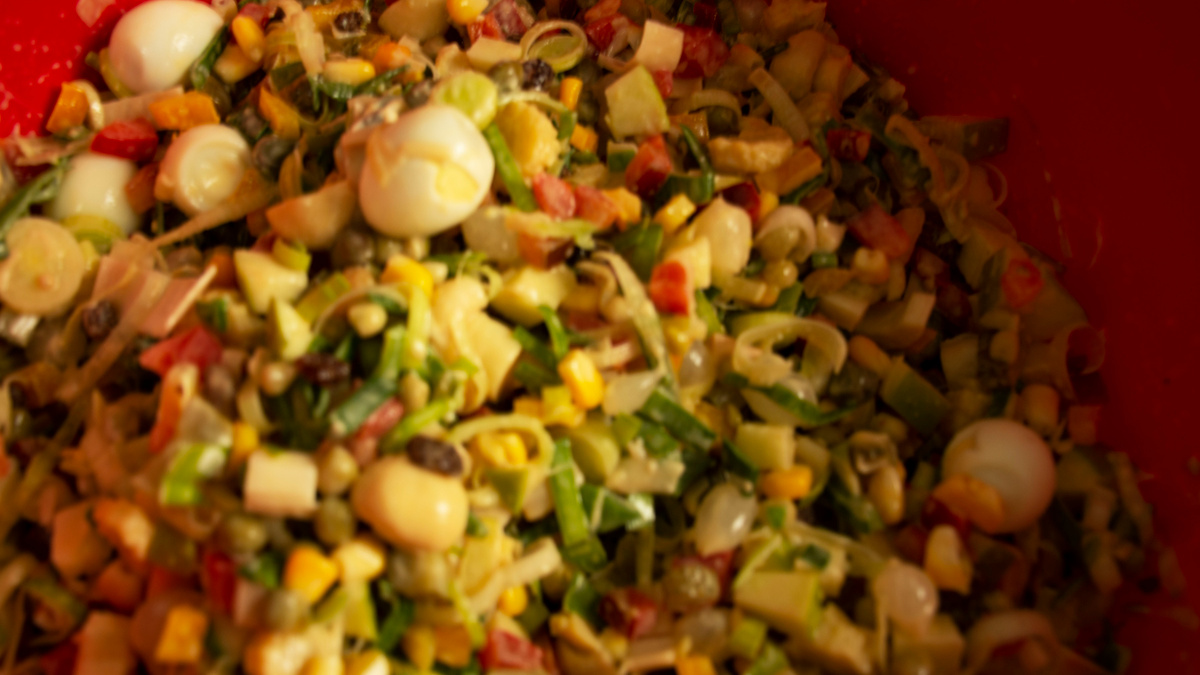 Salada de ALHO PORÓ