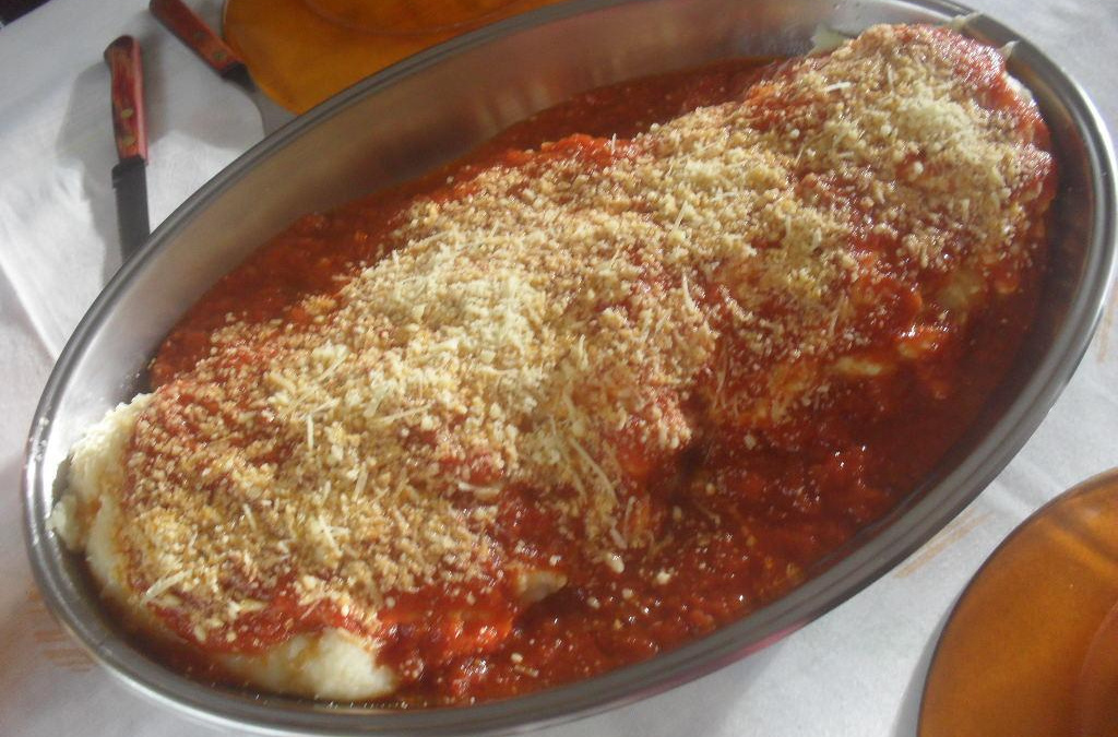Rocambole de batata