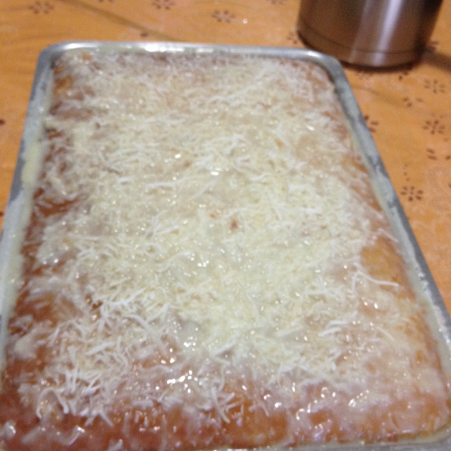 Bolo branco de liquidificador