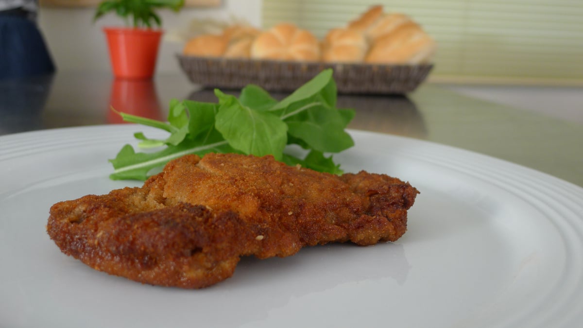 Bife à milanesa