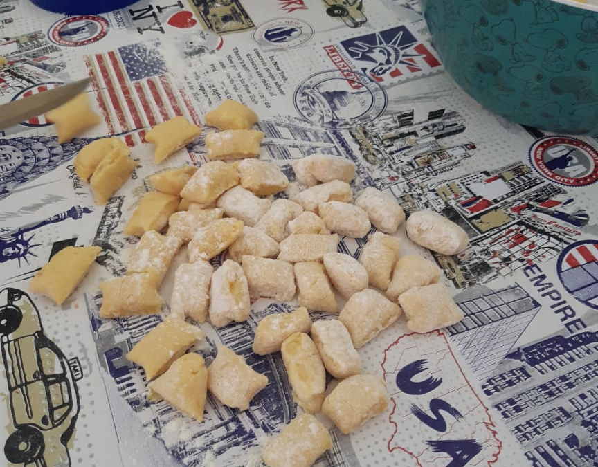 Nhoque de batata baroa