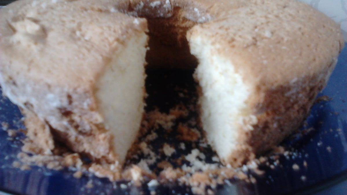 Bolo de amido de milho
