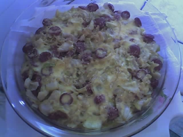 Repolho gratinado