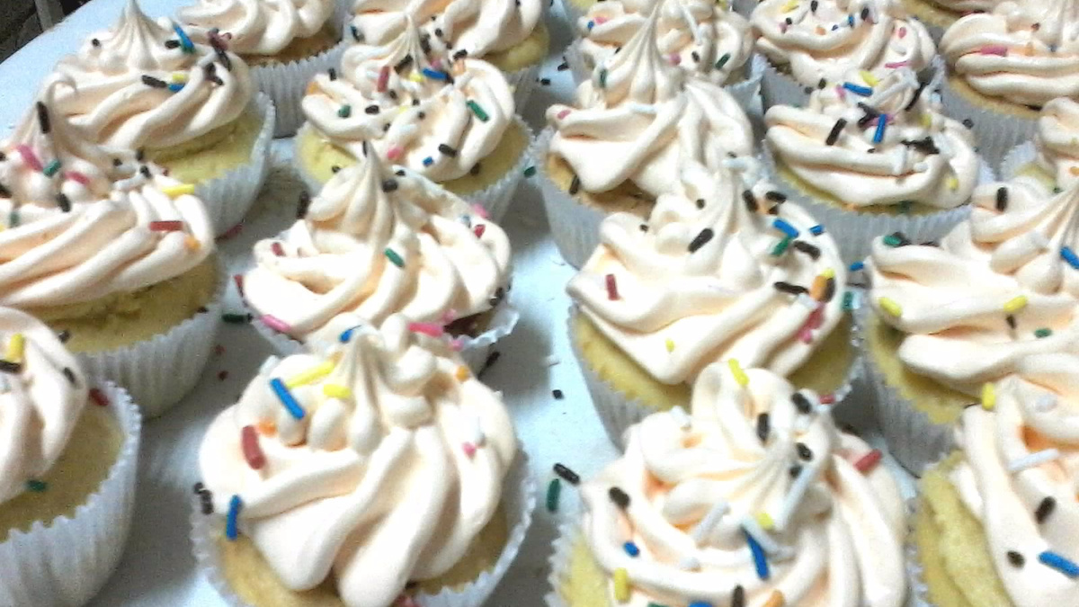 Massa de cupcake