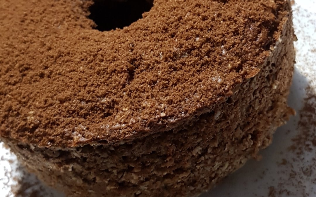 Bolo de aveia funcional
