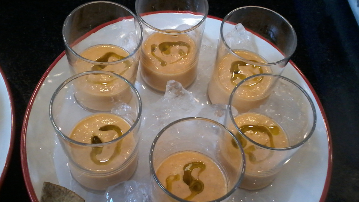 Gazpacho (sopa fria espanhola)