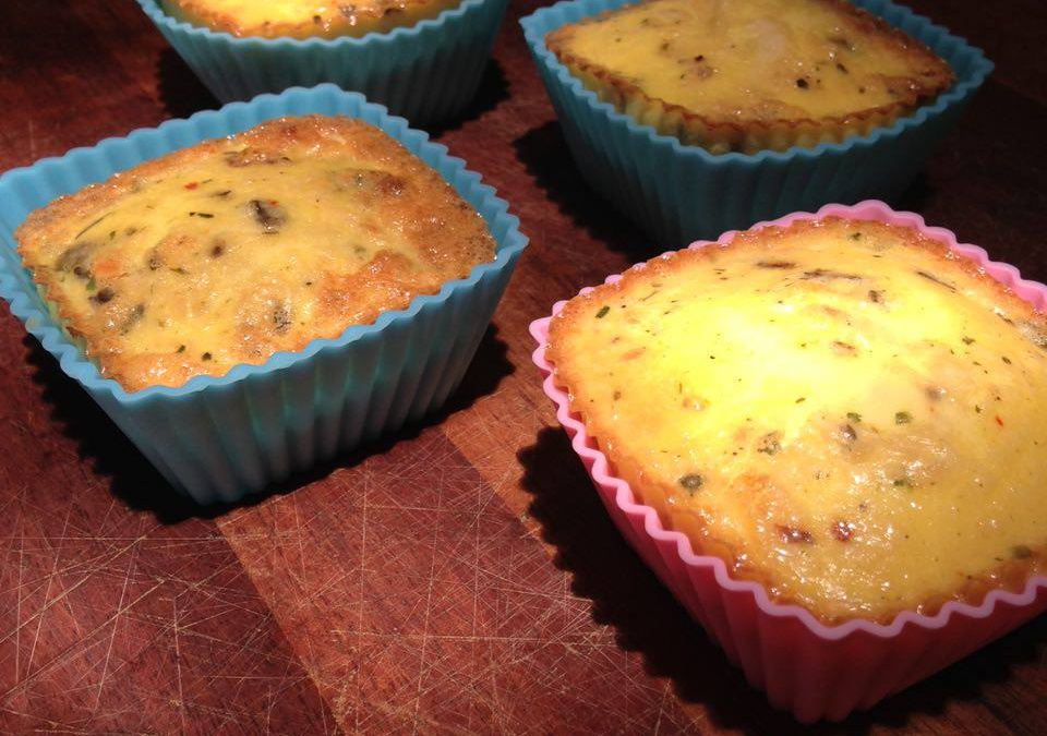 Muffin de omelete fit