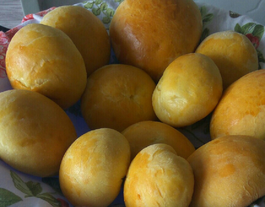 Pão de batata com catupiry