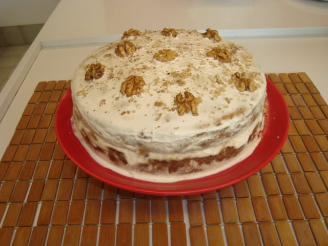 Bolo de nozes