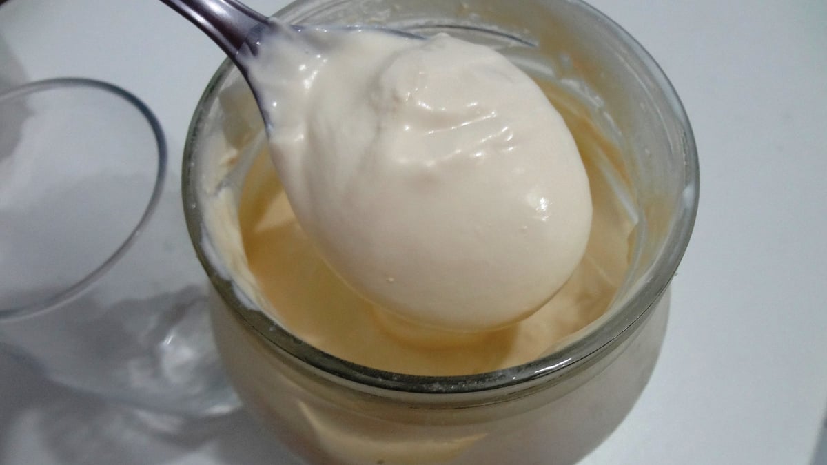 Iogurte natural caseiro super cremoso