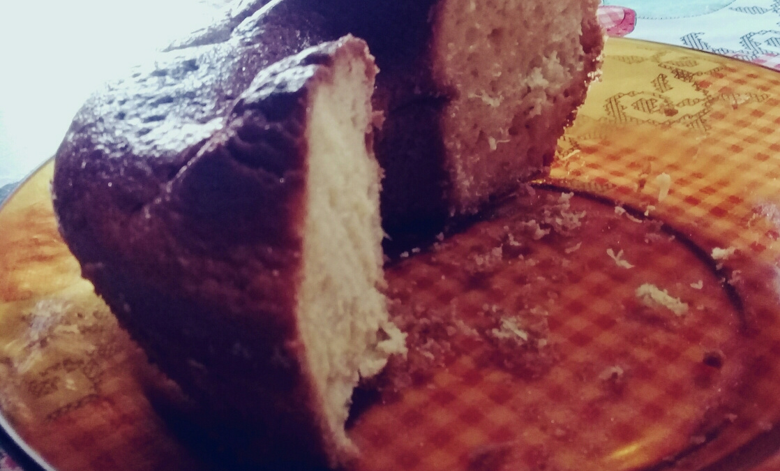 Bolo de milho simples